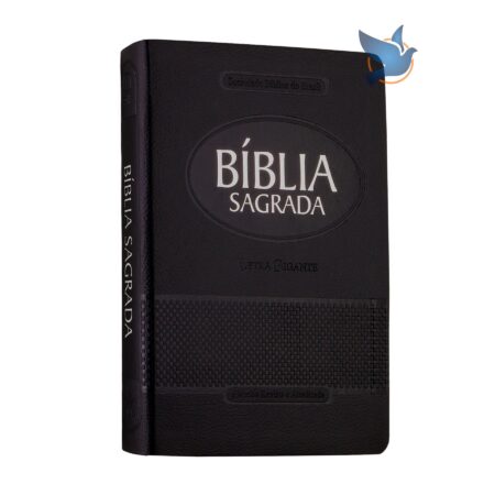Biblia Em Portugués RA065TILG Tapa Imitación Cuero Negro Índice Digital