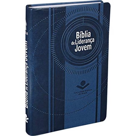 Biblia Em Portugués Biblia de Liderança JovemNTLH065BLJ Tapa Imitación Cuero Azul