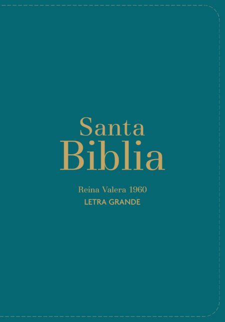 Biblia RVR 1960 Compacta Letra Grande 11 puntos Símil Piel Pino Verde