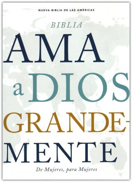 Biblia NBLA Ama a Dios Grandemente Piel Oro Rosa Interior a Cuatro Colores