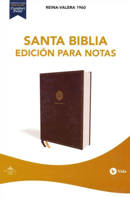 Biblia RVR 1960 de Apuntes Edición para Notas Piel Café