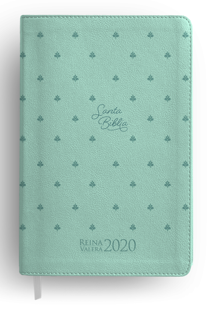 Biblia RVR 2020 Ultrafina Turquesa Símil Piel