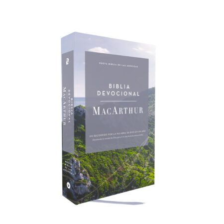 Biblia NBLA Devocional MacArthur Tapa Rústica Comfort Print
