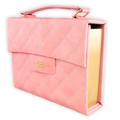 RVR60 Biblia Cartera con Broche - Imitación Piel - Rosa