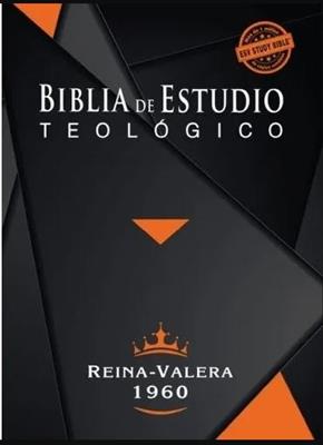Biblia De Estudio Teologico RVR089cTILGEE Negro Indice Piel