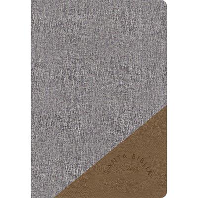 RVR 1960 Biblia Letra Grande Tamaño Manual gris y marrón