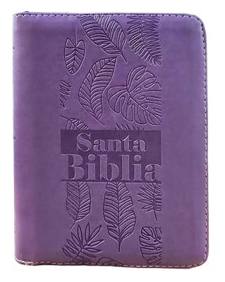 Biblia /RVR046ZLG PJR/Lila Canto Pintado