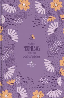 Biblia RVR60 Edicion Promesas Mujeres Jovenes Lila Flores TD